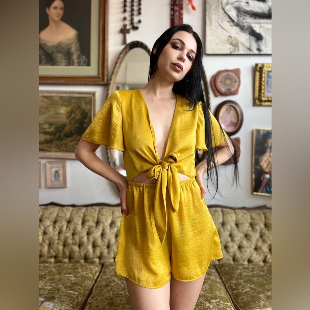 Show Me Your MuMu Gia Romper - size M